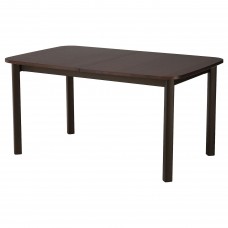 Розкладний стіл IKEA STRANDTORP темно-коричневий 150/205/260x95 см (803.885.87)