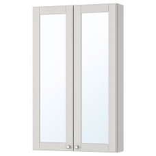 Зеркальный шкаф IKEA GODMORGON светло-серый 60x14x96 см (803.923.15)