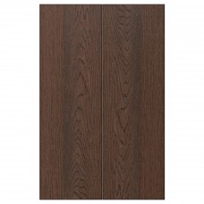 Двері кутової шафи IKEA SINARP коричневий 25x80 см (804.041.63)