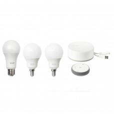 Набір безпровідного освітлення IKEA TRADFRI білий спектр E14/E27 (804.068.74)