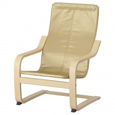 Каркас дитячого крісла IKEA POANG березовий шпон (804.180.56)