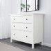 Комод з 3 шухлядами IKEA HEMNES білий 108x96 см (804.247.45)