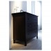 Комод з 3 шухлядами IKEA HEMNES чорно-коричневий 108x96 см (804.247.50)