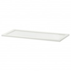 Полка стеклянная IKEA KOMPLEMENT белый 75x35 см (804.339.81)