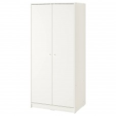 Гардероб IKEA KLEPPSTAD білий 79x176 см (804.372.34)