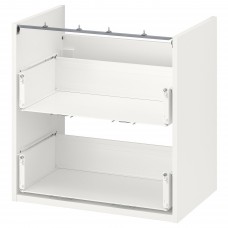 Шкафчик для умывальника IKEA ENHET белый 60x40x60 см (804.405.09)