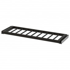 Висувний вішак для штанів IKEA KOMPLEMENT чорно-коричневий 100x35 см (804.465.11)