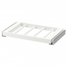 Выдвижная вешалка для брюк IKEA KOMPLEMENT белый 50x35 см (804.465.49)
