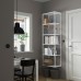 Високий каркас кухонної шафи IKEA ENHET білий 60x30x180 см (804.489.54)