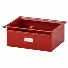 Выдвижной ящик IKEA IVAR красный 39x30x14 см (804.503.53)