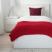 Плед IKEA INGABRITTA красный 130x170 см (804.521.87)