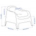 Садове крісло IKEA SKARPO темно-бежевий (804.530.78)