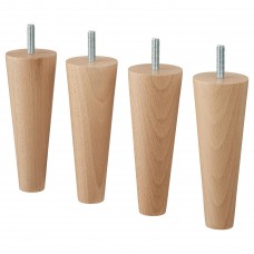Ножки для мебели IKEA STRANDMON бук (804.638.74)