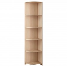 Кутова шафа IKEA SJAK білений дуб 37x58x236 см (804.806.42)