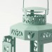 Фонарь для формовой свечи IKEA ENRUM зеленый 27 см (804.835.46)