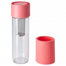 Дорожня чашка IKEA EFTERSTRAVA рожевий 500 мл (804.861.30)