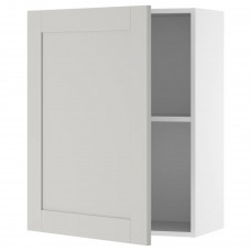 Навісна кухонна шафа IKEA KNOXHULT сірий 60x75 см (804.963.08)