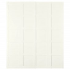 Пара розсувних дверцят IKEA BERGSBO білий 200x236 см (805.089.00)
