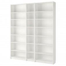 Стеллаж для книг IKEA BILLY белый 200x28x237 см (890.178.27)