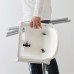 Стільчик для годування IKEA ANTILOP білий сріблястий (890.417.09)