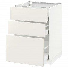 Підлогова кухонна шафа IKEA METOD / MAXIMERA білий білий 60x60 см (890.496.68)
