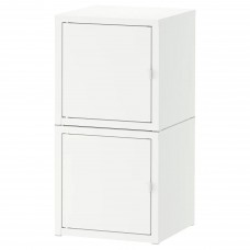 Шкаф IKEA LIXHULT белый 25x25x50 см (891.615.08)