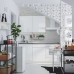 Кухня IKEA KNOXHULT глянцевий білий 180x61x220 см (891.804.70)