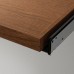Висувна полиця з вставкою IKEA KOMPLEMENT коричневий 50x58 см (892.495.11)