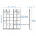 Комбінація шаф та стелажів IKEA BILLY / OXBERG 200x30x237 см (892.499.69)