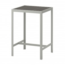 Барний стіл IKEA SJALLAND темно-сірий 71x71x103 см (892.648.89)