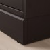 Книжкова шафа IKEA HAVSTA темно-коричневий 162x37x134 см (892.659.02)