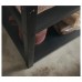 Стелаж з шафками IKEA BROR чорний 170x40x190 см (892.727.09)
