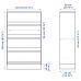 Стелаж із цоколем IKEA HAVSTA білий 81x37x134 см (892.750.91)