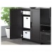 Комбінація шаф для TV IKEA BRIMNES чорний 336x41x95 см (892.782.16)