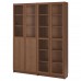 Книжный шкаф IKEA BILLY / OXBERG коричневый 160x30x202 см (892.807.47)