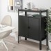 Комбінація стелажу IKEA BROR чорний 85x40x110 см (892.830.05)