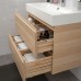 Шкаф для раковины IKEA GODMORGON / BRAVIKEN беленый дуб 80x48x68 см (892.924.01)