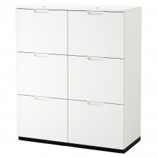 Комбінація меблів IKEA GALANT білий 102x120 см (893.041.02)