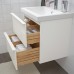 Набір меблів для ванної IKEA GODMORGON / ODENSVIK білий 63 см (893.045.07)