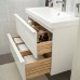 Набір меблів для ванної IKEA GODMORGON / ODENSVIK білий 83 см (893.045.12)