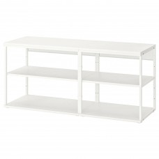 Відкритий стелаж IKEA PLATSA білий 140x40x63 см (893.252.89)