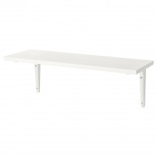 Полиця навісна IKEA BURHULT / SIBBHULT білий білий 59x20 см (893.259.63)