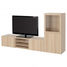 Комбінація шаф для TV IKEA BESTA 240x42x129 см (893.294.09)