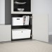 Комбинация шкафов под TV IKEA BESTA черно-коричневый 240x42x129 см (893.294.28)