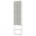 Комбінація шаф та стелажів IKEA ENHET білий 60x32x255 см (893.314.12)