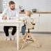 Дитячий стільчик для годування IKEA GRAVAL береза (893.366.74)