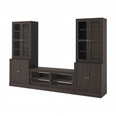 Комбинация шкафов под TV IKEA HAVSTA темно-коричневый 322x47x212 см (893.861.93)