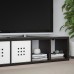 Комбінація меблів IKEA KALLAX / LACK чорно-коричневий 189x39x147 см (893.987.18)