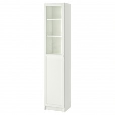 Книжкова шафа IKEA BILLY / OXBERG білий 40x42x202 см (893.988.41)