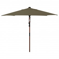 Зонт от солнца IKEA BETSO / LINDOJA бежево-зеленый 300 см (894.135.73)